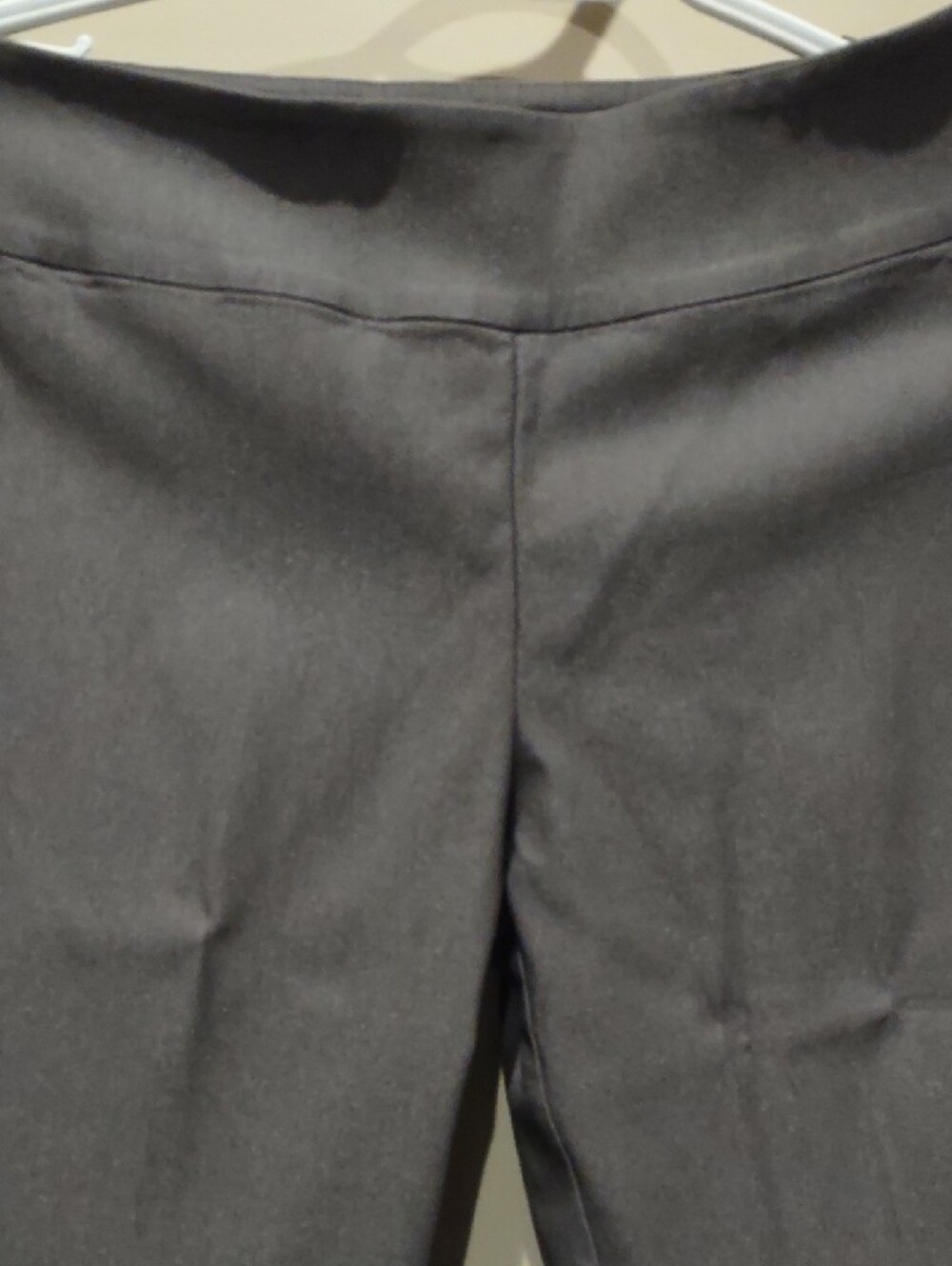NIC+ZOE Wonder Stretch Charcoal Gray Dress Pants - Slim Taper Career Work 8 - Picture 2 of 7